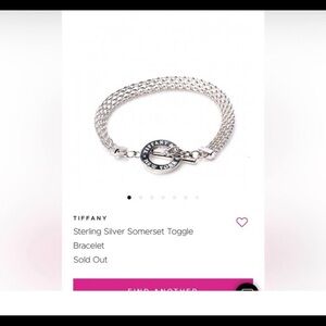 TIFFANY & CO Tiffany & Co. Somerset Toggle Bracelet